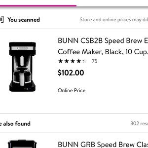 Bun coffee maker.